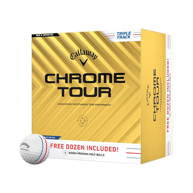 Callaway Chrome Tour & Tour X 3箱セット Callaway Chrome Tour X Triple Track Golf Balls - Carl's Golfland